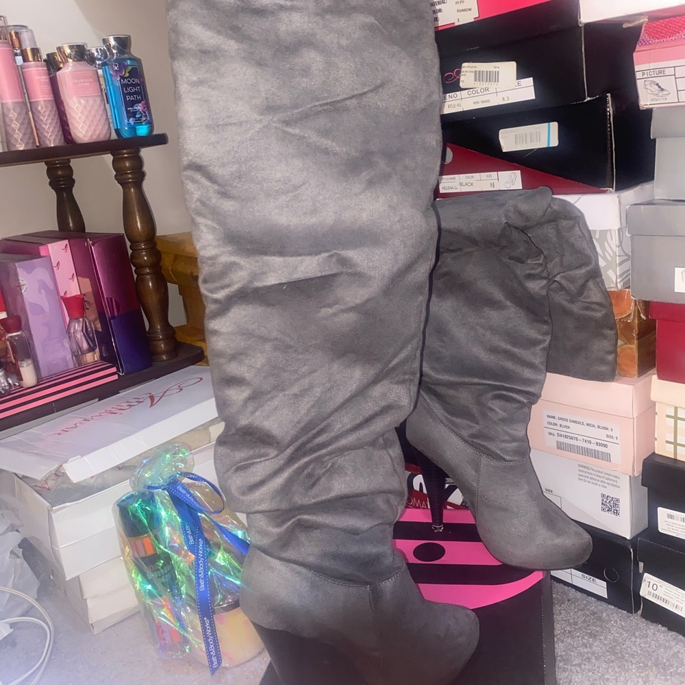 Thigh high boots